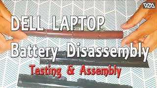 Dell Battery Full Disassembly and Testing M5Y1K [upl. by Asaret]