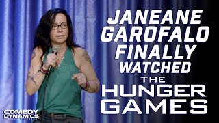 Janeane Garofalo Finally Watched Hunger Games [upl. by Ahso312]