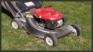 How to adjust the lawnmowers cutting height [upl. by Clo]