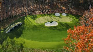 Homeowner Builds Par3 Hole Inspired by Famed Golf Course [upl. by Lekzehcey]