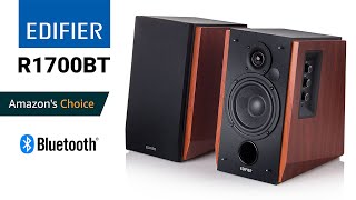 Best Bluetooth Bookshelf Speakers 4K Detailed Setup amp Review  Unboxing Edifier R1700BT [upl. by Eatton41]