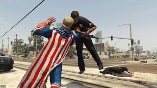 Homelander Heart rip off  GTA 5 HomelanderSuperman V2 script mod [upl. by Esra]