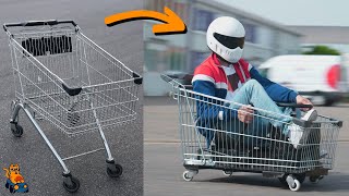 Ive made a drift Cart from a shopping cart [upl. by Dowdell]