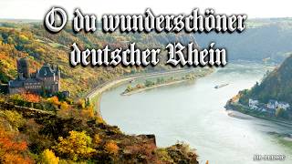 O du wunderschöner deutscher Rhein German folk songEnglish translation [upl. by Alleroif]