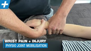 Wrist Pain and Injury Part 1 Physio Mobilisation  Tim Keeley  Physio REHAB [upl. by Combs]