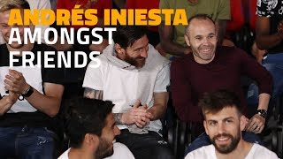 Andrés Iniesta amongst friends football talks [upl. by Datha]