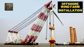 Offshore Wind Farm Installation Video [upl. by Darrel]