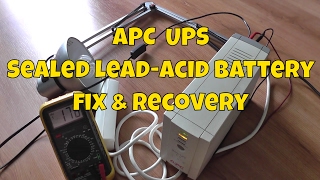 APC CS 500 UPS Battery Fix [upl. by Pollerd]