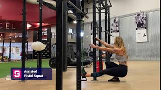 Assisted Pistol Squat [upl. by Charita]