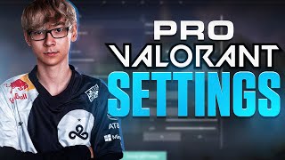 C9 TENZ VALORANT SETTINGS [upl. by Fabron]