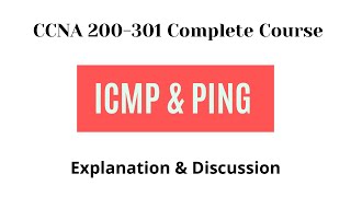 ICMP and the Ping Command [upl. by Whetstone]