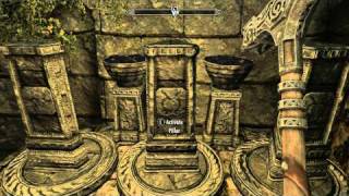 Skyrim Karthspire Pillar Puzzle [upl. by Immas]