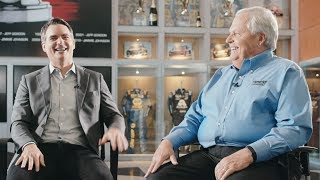 Rick Hendrick on his early days in NASCAR and the driver who surprised him most  Around the Track [upl. by Januisz]