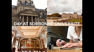 Autumnal day at Sorbonne Université in Paris  Cité internationale universitaire [upl. by Atterg657]