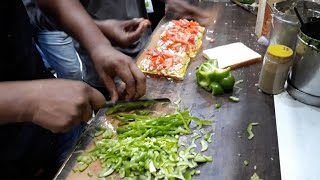 INDIAS FASTEST Sandwich Man  Cheese Chilly Sandwich  Indian Street Food [upl. by Tegdirb]