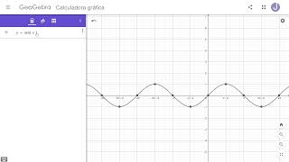 TUTORIAL  ¿Cómo utilizar GeoGebra para graficar funciones trigonométricas [upl. by Estella]