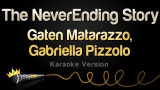 Gaten Matarazzo Gabriella Pizzolo  The NeverEnding Story Karaoke Version from quotStranger Thingsquot [upl. by Intihw]