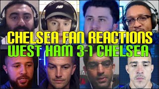 CHELSEA FANS REACTION TO WEST HAM 31 CHELSEA  FANS CHANNEL [upl. by Butch]