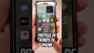 NUEVA FUNCIÓN QUE PROTEGE TU IPHONE DE ROBOS  Shorts [upl. by Ettedranreb799]