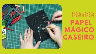 DIY Papel Mágico  Passo a Passo Fácil [upl. by Litsyrk]