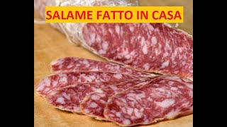 Salame fatto in casa con Giorgino [upl. by Rednas]