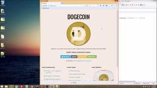 Dogecoin Mining Tutorial  Fast and Easy [upl. by Barber]