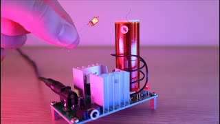 Mini 5 DIY Tesla Coil Kit From Wish  Build amp Test [upl. by Llyrrad675]