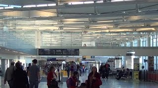 A Video Tour of Newark International Airport EWR Terminal C [upl. by Dustie]