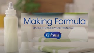 How to Prepare a Bottle for Newborn 3 Easy Steps  Making Enfamil A Powder formula [upl. by Mar]