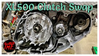 Honda XL500 Clutch Replacement [upl. by Eelarbed]