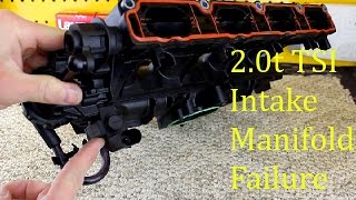 How VW 20t TSI Intake Manifolds Fail [upl. by Marcella]