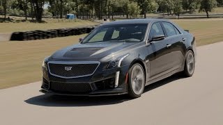 2016 Cadillac CTSV Review  First Drive [upl. by Allard]