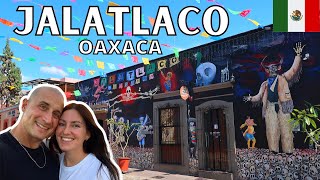 OAXACA The BEST city in Mexico Barrio de Jalatlaco Tour [upl. by Aizan]