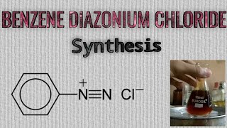 Benzene diazonium Chloride synthesis [upl. by Tiga796]