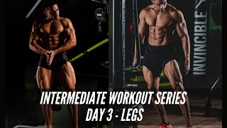 Intermediate workout plan Tamil Day 3 LEGS  தமிழில் [upl. by Erlond526]