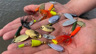 Spinner Fishing For Trout COMPLETE HOW TO GUIDE [upl. by Nosylla]