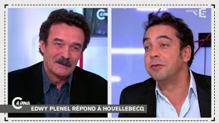 Houellebecq et islamophobie clash entre Cohen et Plenel  C à vous  06012015 [upl. by Eylk279]