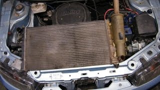 Fiat Punto Radiator Change [upl. by Eldwon]