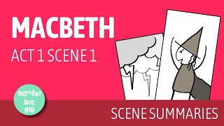 Macbeth Act 1 Scene 1  Summary and Analysis [upl. by Dauf434]