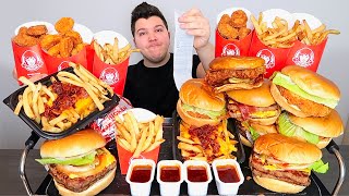 100 Worth of Wendys • MUKBANG [upl. by Humphrey]