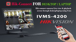 HikConnect for PC Hikconnect camera view on DesktopLaptop using Ivms 4200 Client software [upl. by Perkins726]