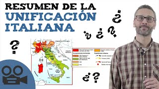 Resumen de la unificación italiana [upl. by Tiemroth]