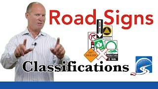 Road Signs Classifications  Passing a Road Test [upl. by Aerdnaz]