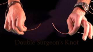 How to tie the double surgeons knot [upl. by Leodora533]